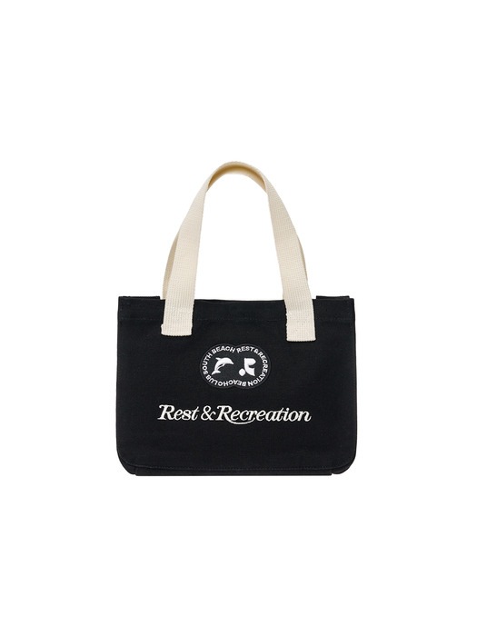 [24SS] RR CANVAS TOTE BAG - BLACK 限定版 韓国の人気ブランド