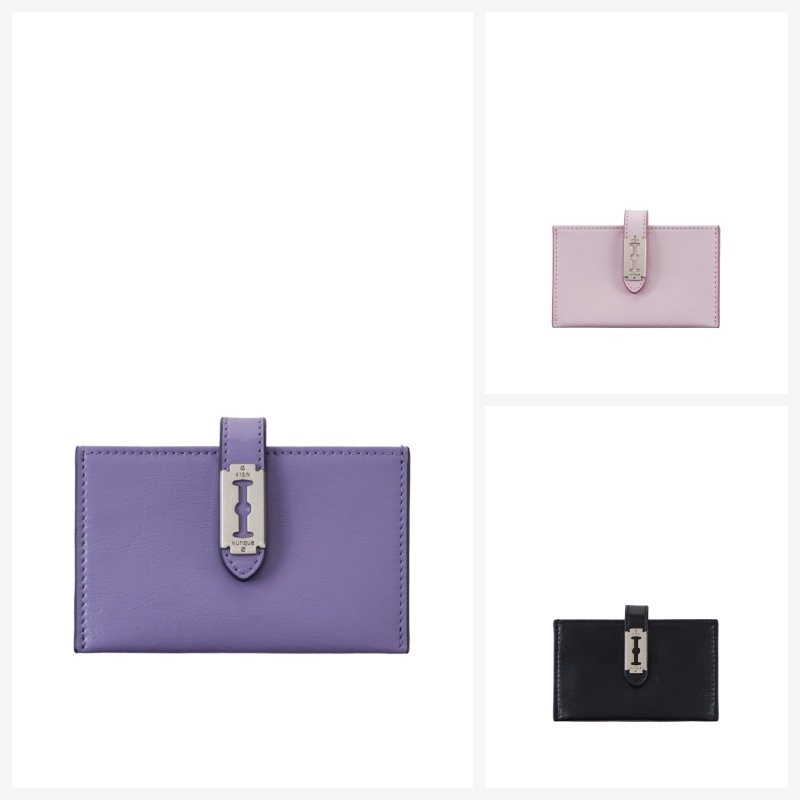 【VUNQUE】25FW MAGPIE SOFT ACCORDION CARD WALLET : 3COLORS