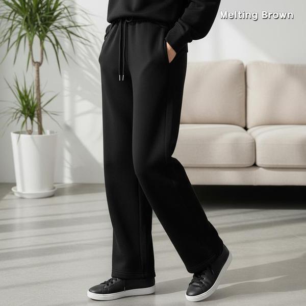 レディース冬ワイドパンツジャージ IN65