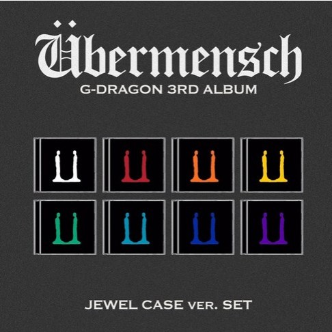 G-DRAGON 正規3集 アルバム ウィーバーメンッシュ Ubermensch ジュエルバージョン