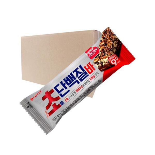 BZBロッテ 超タンパク質バー 40g 96入り 14,109円