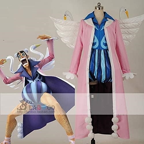 ONE PIECE ワンピース Mr.2ボンクレーコスプレ衣装V舞台演出服 ハロウィン イベント 学園祭 クリスマス仮装サイ男女兼用