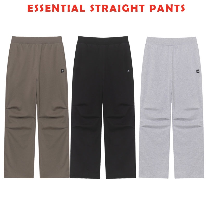韓国正規品保証 関税負担なしNP6KR02J ESSENTIAL STRAIGHT PANTSデイリー 基本 着装 男子 女子 人気 韓国 ファッション 男女共用 アウトドア 9,576円