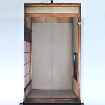 ミニ床の間タペストリー【盆栽 ミニ盆栽 掛軸】