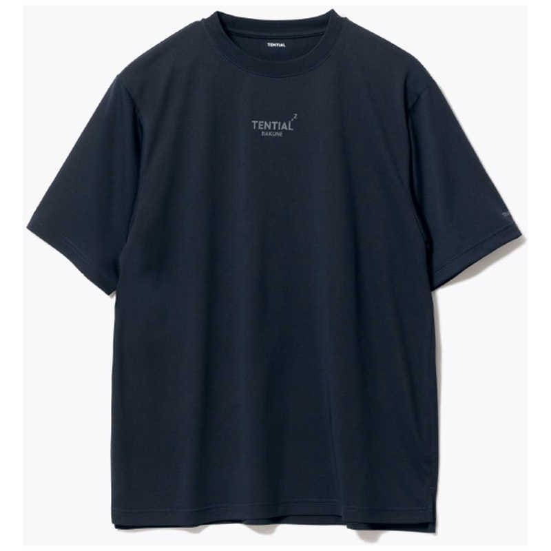 TENTIAL　BAKUNE Dry Men Short Sleeve 上 ネイビー(L)-25SS　25SSBA001M00080006N