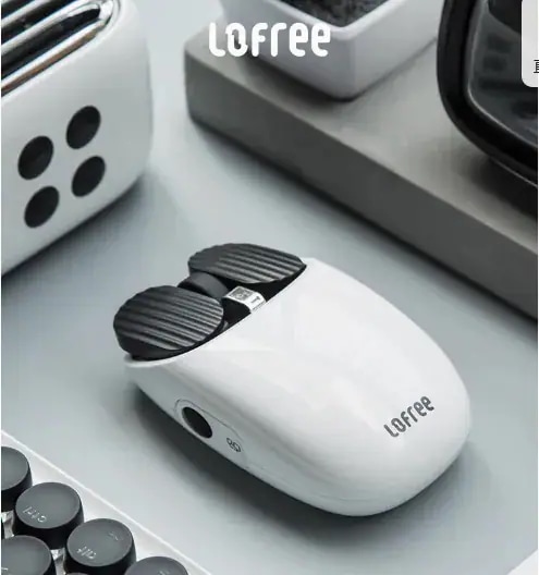 ローファーワイヤレスBluetoothマウスの丸みのあるフォルム 女子学生の高ルックスアップルノートパソコンタブレットオフィス充電式マウス