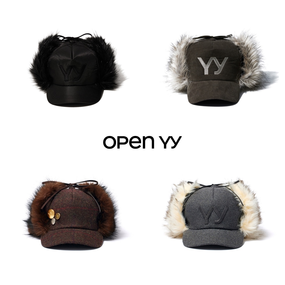[OPEN YY] FAUX FUR EARFLAP CAP
