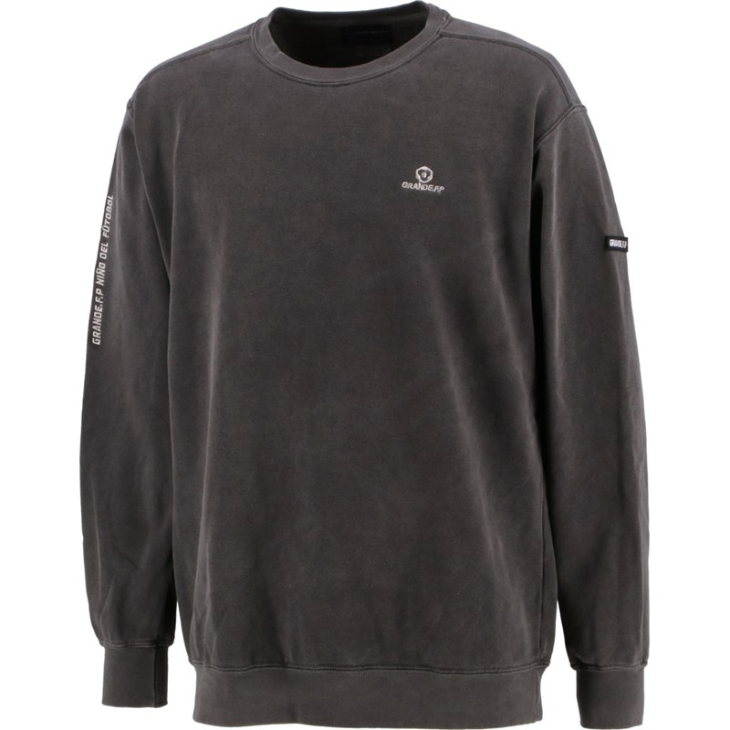 grande(グランデ) ガーメントダイ シシュウ スウェットクルー フットサルスウェットトレーナー (gfph21403-09) 6,919円