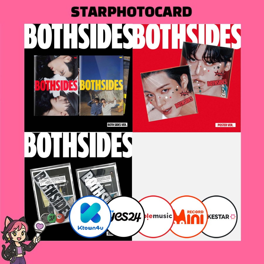 バージョン選択可能 NCT JNJM - 1ST MINI ALBUM BOTH SIDES PHOTOBOOK / POSTER / SMART VER 特典