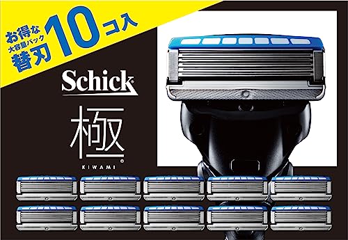 Schick(シック) 極 KIWAMI 替刃(10コ入)髭剃り カミソリ 【Amazon.co.jp限定】