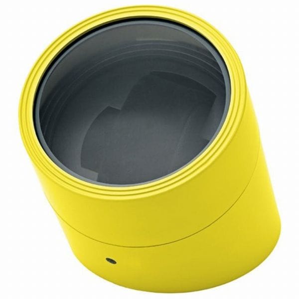 取寄品 Es prima エスプリマ 丸型ワインディングマシーン ライトニングイエロー 1本 1本巻き ウォッチワインダー 自動巻き ES10302YW ワインディングマシーン