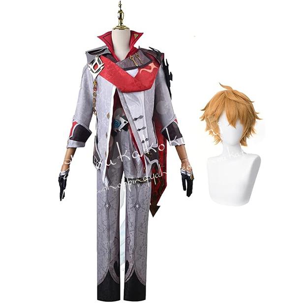 [数量限定]短納期!【送料無料】 原神 げんしん genshin タルタリヤ コスプレ衣装 コスチューム服 仮装 イベント ハロウィン クリスマス 文化祭 変身 ステージ服