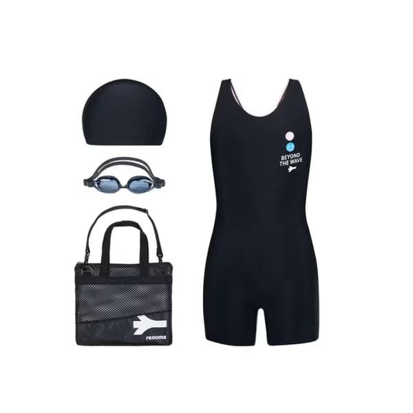 *끈주머니증정* 女児スマイル生存水泳キット/GS2F891-BK