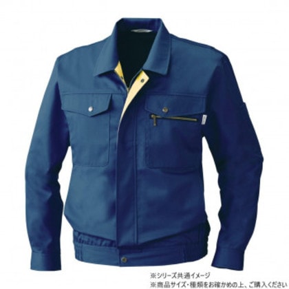 桑和 4333 長袖ブルゾン 6Lサイズ ネイビー(1)