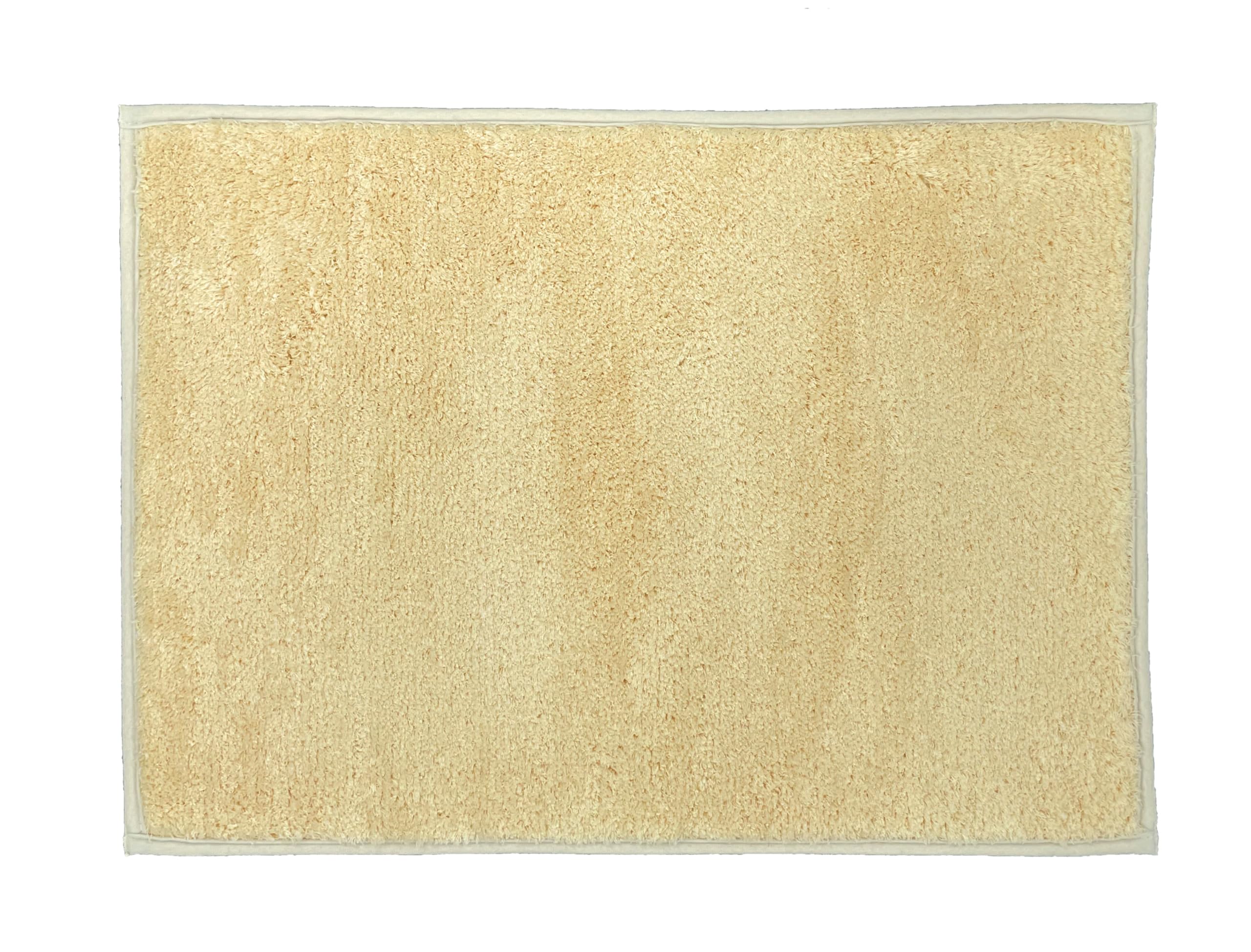 日本製 吸水速乾バスマット コスモトロン クレド LLサイズ 60×90cm ベージュ