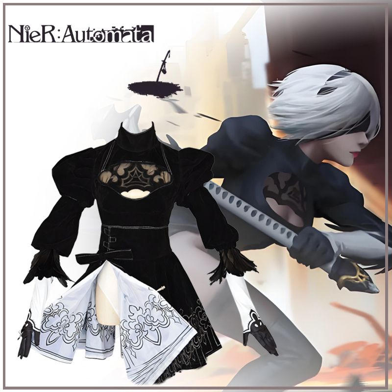 nier:mechanical Era コススーツ リコ2号b型ユルハ 2b妹 コスプレ 二次元スーツ