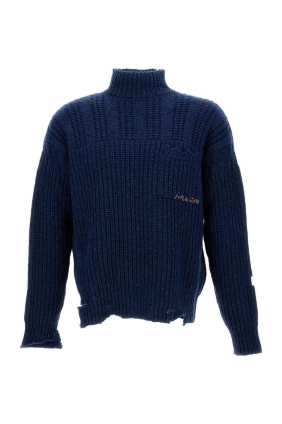 MARNI Men Sweatshirts DVMG0054A0UFW31000B65 Blue