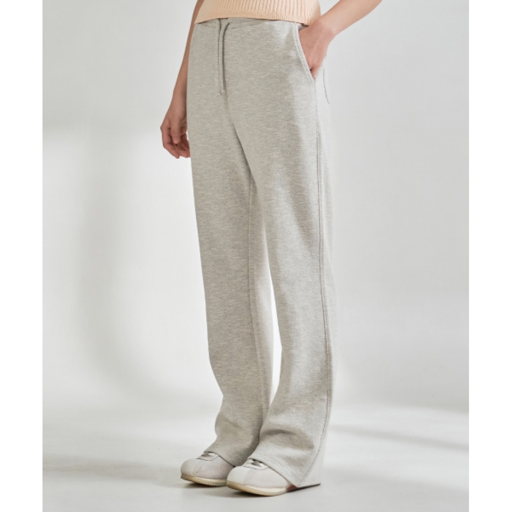 カバーナット女性女性フレアスウェットパンツオートミール