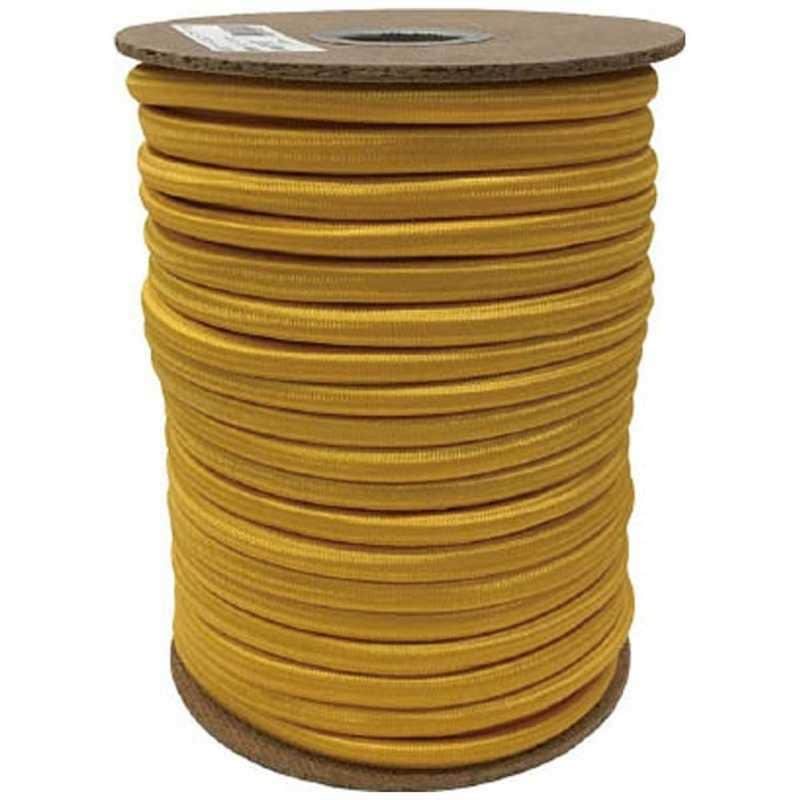 ユタカメイク　ユタカ ゴム タイトゴムロープボビン巻 9φ×30m イエロー　RT-37