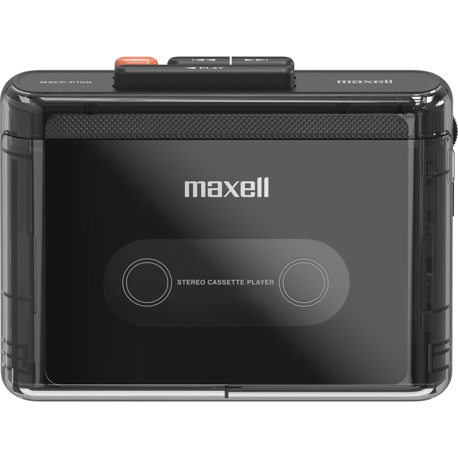 マクセル MXCP-P100BK Bluetooth送信対応 ワイヤレスポータブルカセットプレーヤー（ブラック） MXCPP100BK