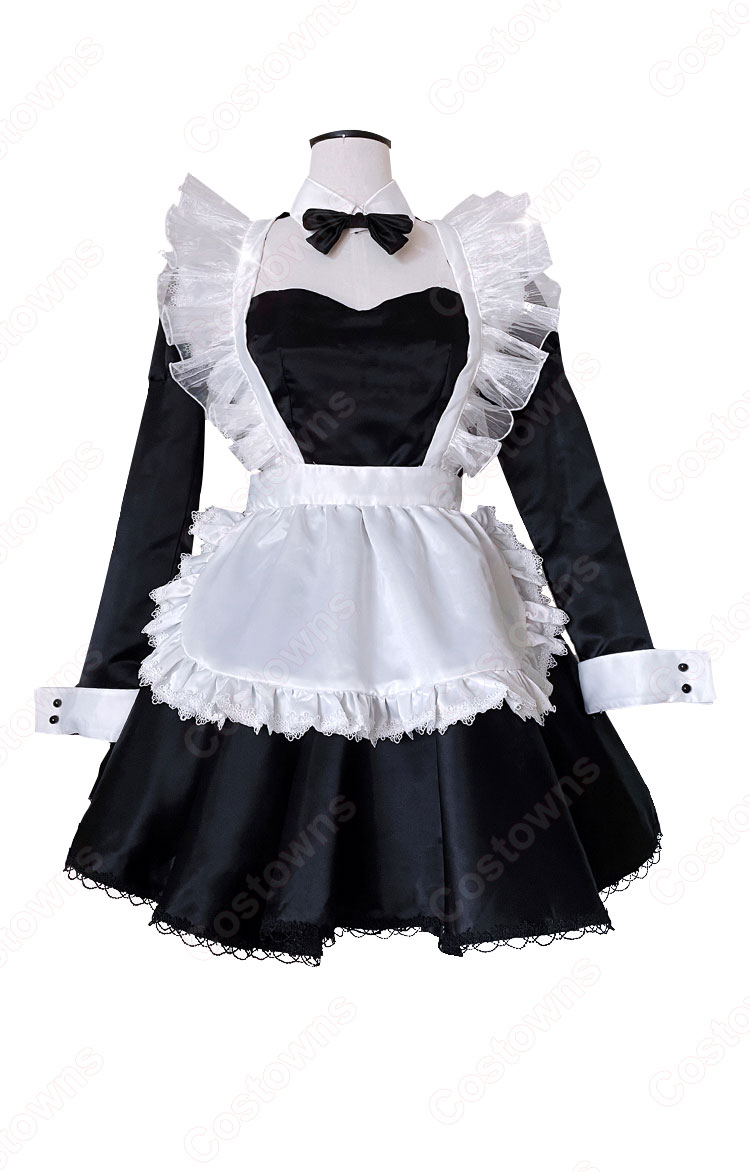 綾波レイ（あやなみ レイ） 惣流アスカラングレー（そうりゅうアスカラングレー） メイド服 コスプレ衣装 『新世紀エヴァンゲリオン』（しんせいきエヴァンゲリオン）