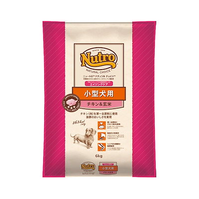 他サイト： ニュートロ ナチュラルチョイス 小型犬用 エイジングケア 7歳以上 チキン＆玄米 6kgの商品画像