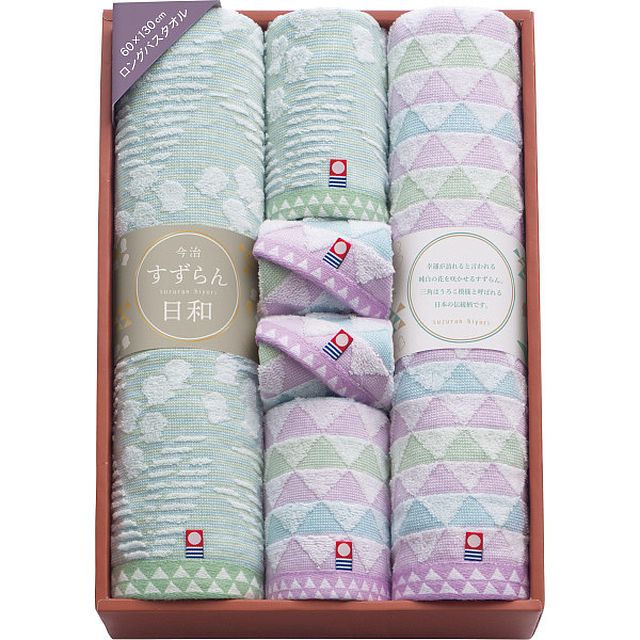 今治すずらん日和 バス/フェイスタオル/タオルハンカチセット G-C