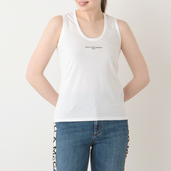 タンクトップ ロゴ ホワイト レディース 603138 SOW67 9000