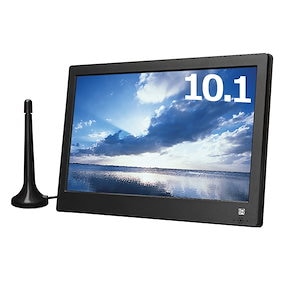 ポータブルテレビ 10.1インチ 地デジ録画機能 3電源対応 地デジワンセグ自動切換 HDMI搭載 自立スタンド 壁掛け 車載バッグ OT-PFT101TE