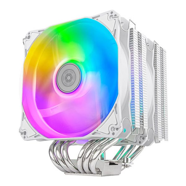Hydrogon D120 ARGB White 空冷 サイドフロー CPUクーラー ホワイト 8,030円