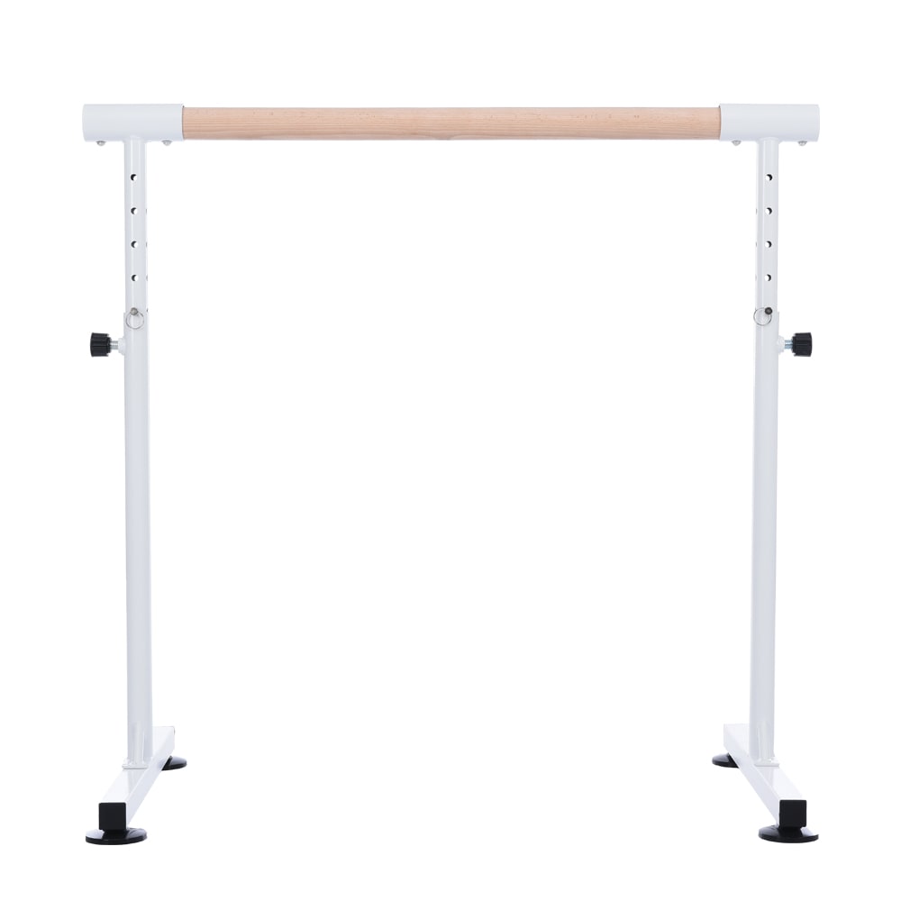 【国内発送】H 450バレーバー バレエバー スタンド バレエ バー レッスンバー 高さ 5段階 85cm 90cm 95cm 100cm 105cm 調整 天然木