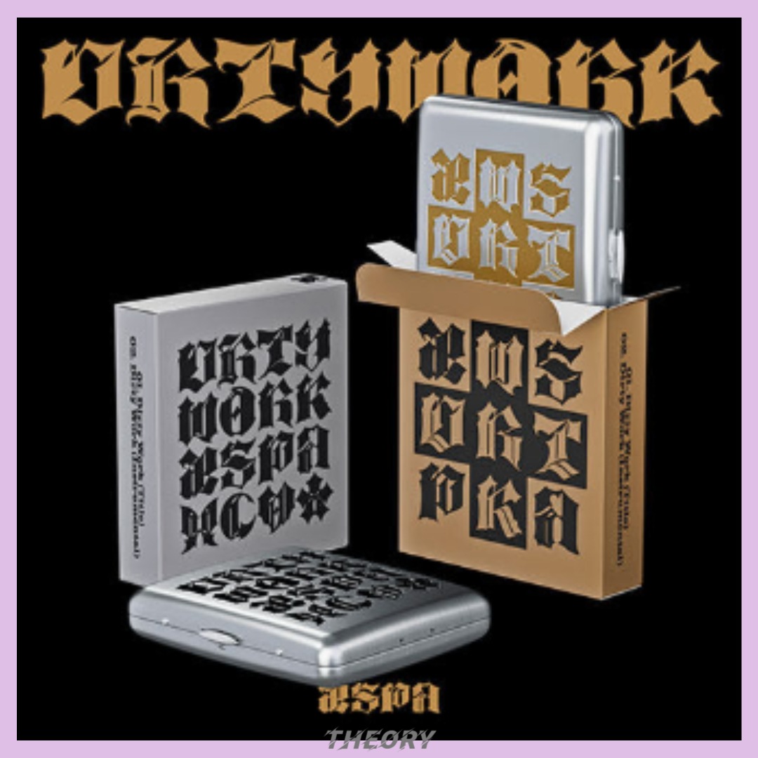 [2種1セット] aespa Dirty work シングル アルバム Dirty Case Ver + 特典 8,333円