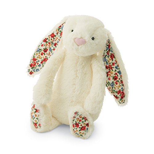 Jellycat(ジェリーキャット) ブロッサム バシュフル バニー S ぬいぐるみ ウサギ 座高15cm クリーム