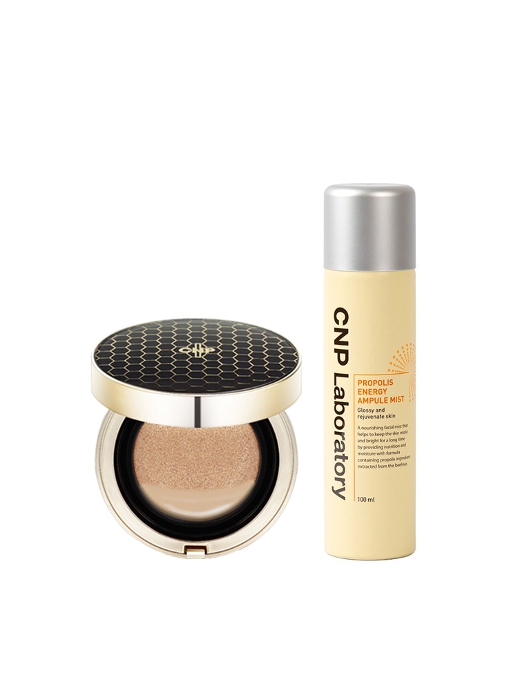CNPプロポリス2種企画(プロポリスアンプルインクッションSPF50+PA++++プロポリスミスト100mL)