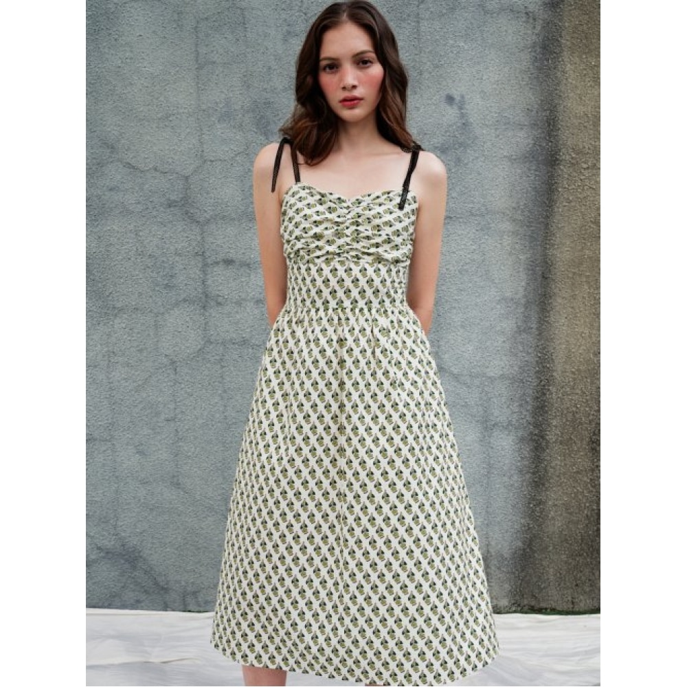 ごめんなさい愛しすぎです (すみません愛しすぎです) ドロップフラワービスチェドレス_アイボリー