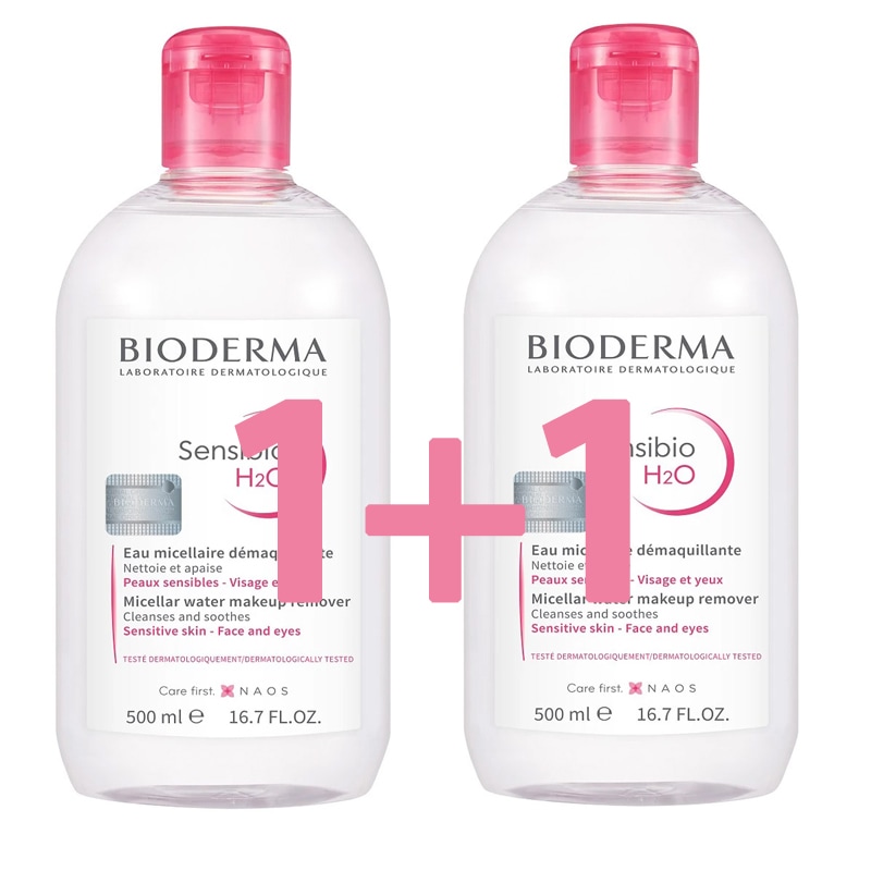 【韓国コストコ正規品】 クレンジングウォーター 500ml×2 敏感肌OK・うるおいケア （センシビオ／ハイドラビオ 選択）