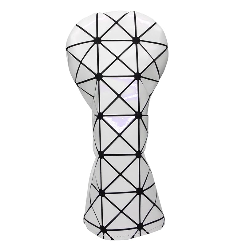 ゴルフヘッドカバーウッド用 人気 Miyake Style ドライバーカバー フェアウェイウッドカバー ユティリティーカバー/ハイブリッドカバー オシャレデザイン 番号タグ付き 高級レザー製 単品 3