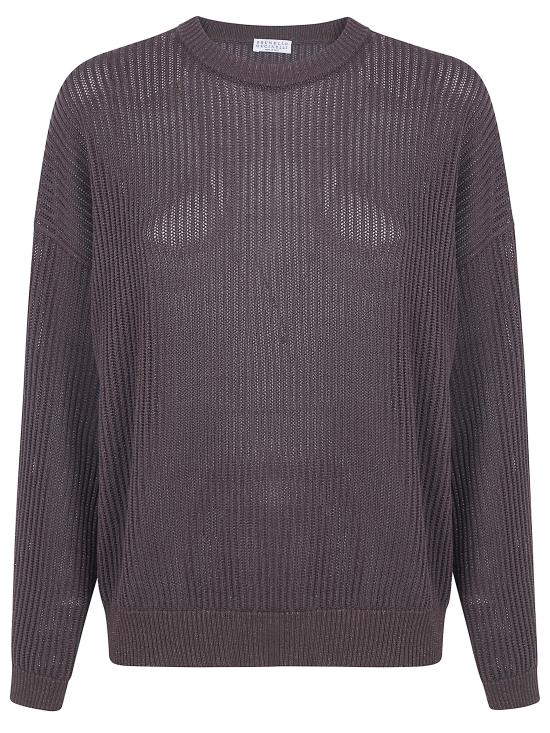 BRUNELLO CUCINELLI Women Sweater MST258300 CPA14 BROWN