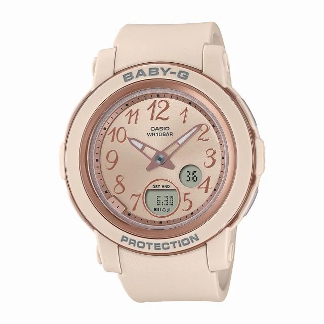 取寄品 正規品 CASIO腕時計 カシオ BABY-G ベイビージー アナデジ アナログ&デジタル 丸形 BGA-290SA-4AJF レディース腕時計