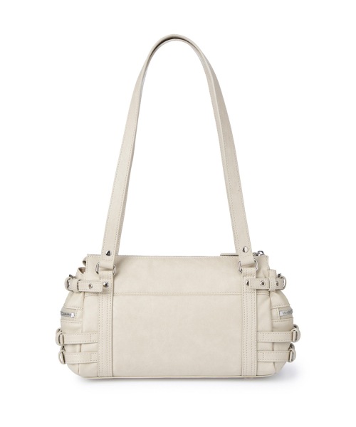 【DEINET】 BELTED POCKET MINI SHOULDER BAG IN BEIGE ショルダーバッグ 正規品