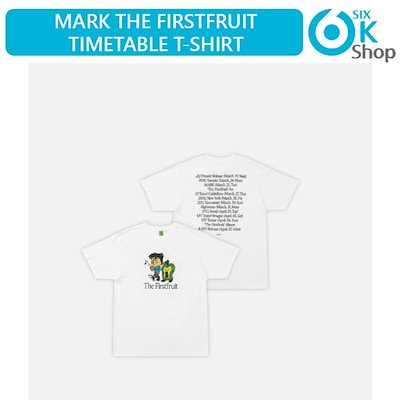 NCT マーク MARK タイムテーブルTシャツ NCT | 엔시티 Nct Mark Timetable T-shirt on Bunjang Global Site.