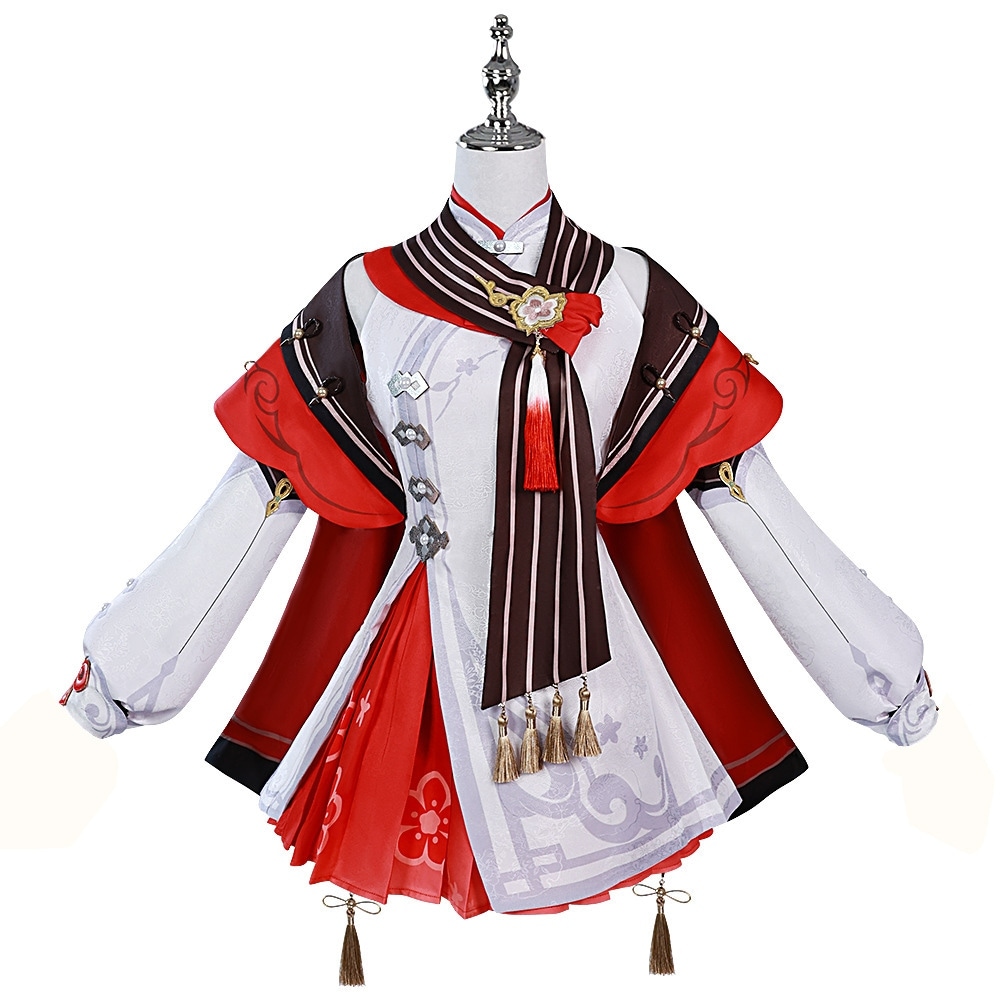 胡桃海灯節cos服原神胡桃宿雪桃紅香菱歳夜歓コスプレ女装