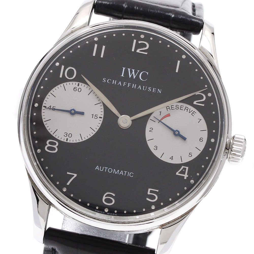 IWC SCHAFFHAUSEN IW500001 ポルトギーゼ オートマチック2000 1000本限定 自動巻き メンズ _934139【中古】