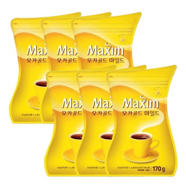 東西食品 マキシム モカゴールドマイルド 詰め替え 170g 6個 7,294円