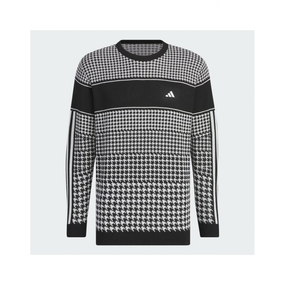 アディダスゴルフプライムニットジャカードロングスリーブクルーネックプルオーバーセーター 12,224円