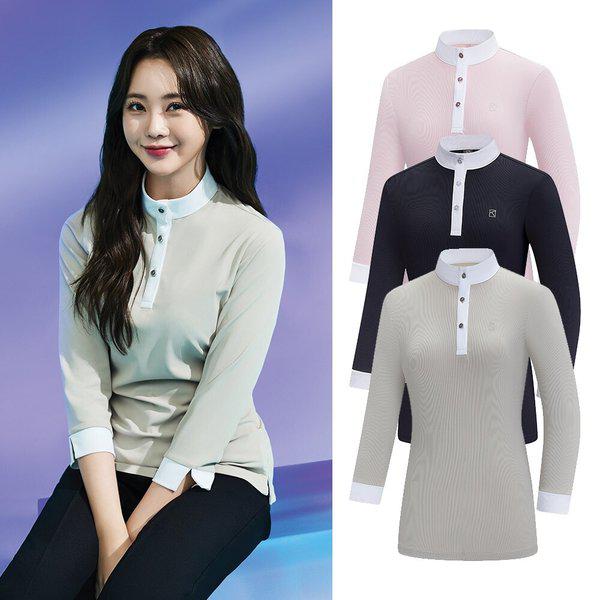 女性夏7分袖Tシャツ アデル(女) KUT4215W