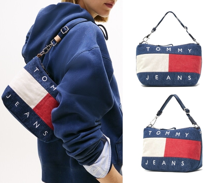 Archive Denim Shoulder Bag