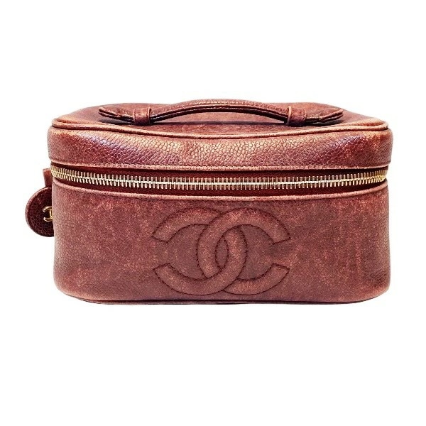 シャネル CHANEL バニティバッグ ココマーク コスメポーチ レディース 【中古】
