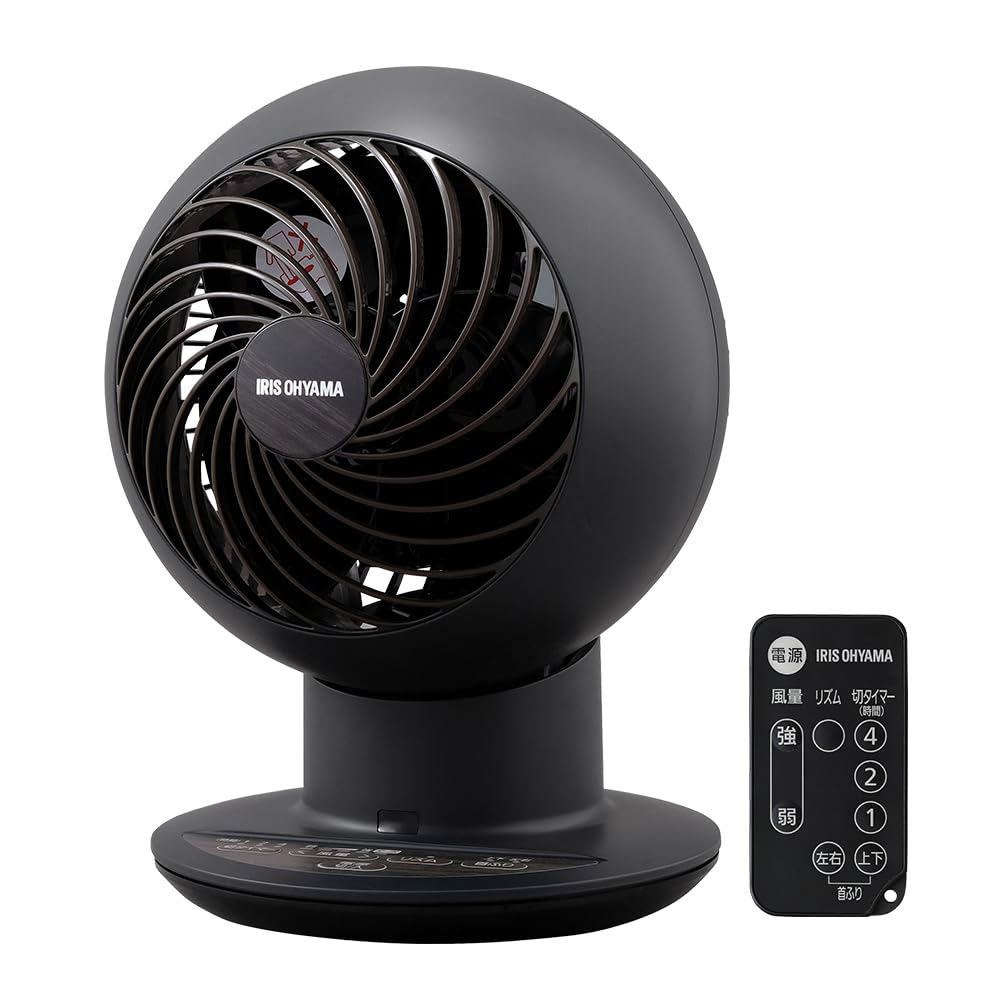 サーキュレータアイ 18畳 上下左右首振り デザインモデル PCF-SCC15T-B マットブラック