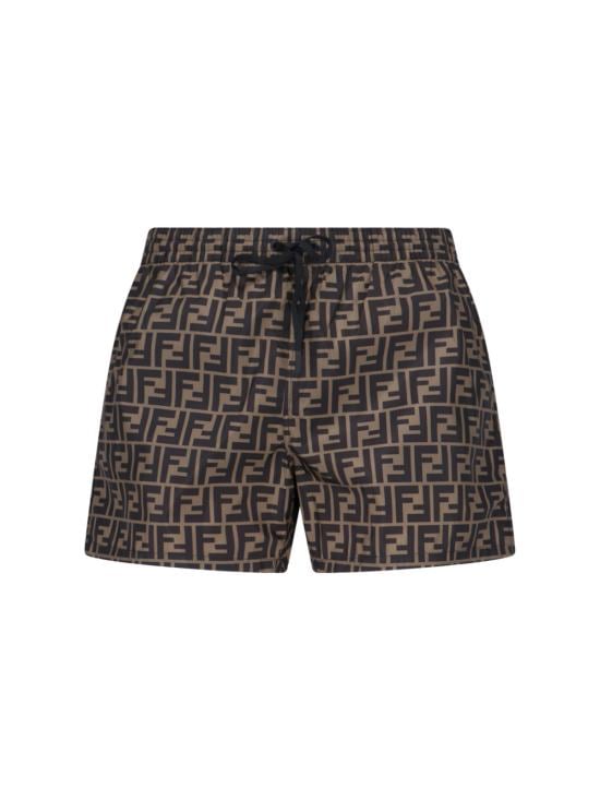 FENDI Men Beachwear FXB077 A79F F13IZ Brown